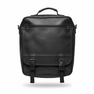 Vintage Bentley system Microstation V8 leather laptop bag/ backpack- Rare Tech